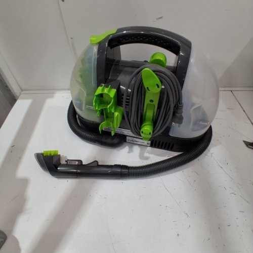 BISSELL LITTLE GREEN PORTABLE CARPET & UPHOLSTERY CLEANER - 48OZ TANK - GREEN/BLACK (MODEL: 14006) image 4