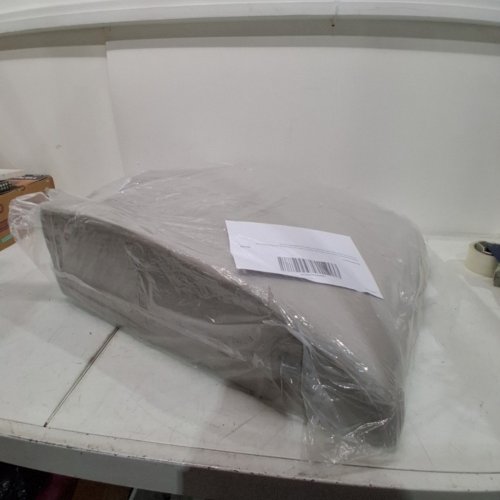 STREAMLINED LEG ELEVATION PILLOW WITH MEMORY FOAM TOP - 24" X 21" - GREY image 3