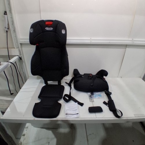 GRACO TRANZITIONS 3-IN-1 HARNESS/HIGHBACK/BACKLESS BOOSTER CAR SEAT - 100LBS MAX/CAP - PROOF/BLACK (MODEL: 2035724) image 3
