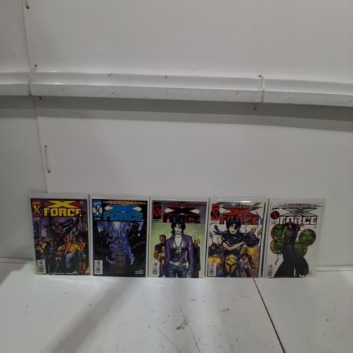 10 ASSTD MARVEL COMIC BOOKS - X-FORCE #105, 106,107,108,109,110,111,112,113,114 - VARIOUS AUTHORS image 3