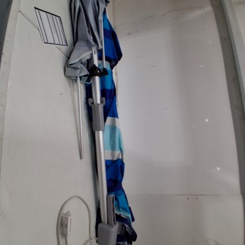 RIO BEACH UMBRELLA WITH ANCHOR - 7.5 FT - BLUE (MODEL: 1985294) image 2