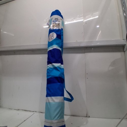 RIO BEACH UMBRELLA WITH ANCHOR - 7.5 FT - BLUE (MODEL: 1985294) image 4