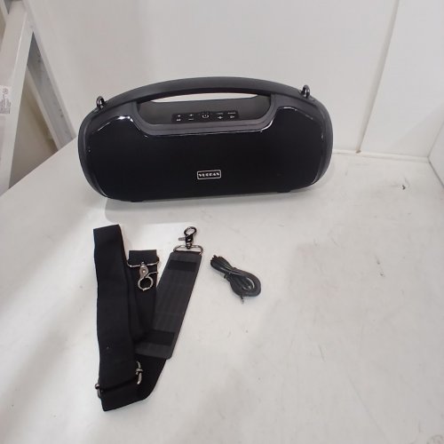 VUOPAX PORTABLE DEEP BASS BLUETOOTH SPEAKER - IP65, 200W, BT/USB/AUX, 24H PLAYTIME - BLACK (MODEL:B48A) image 4