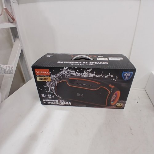 VUOPAX PORTABLE DEEP BASS BLUETOOTH SPEAKER - IP65, 200W, BT/USB/AUX, 24H PLAYTIME - BLACK (MODEL:B48A) image 6