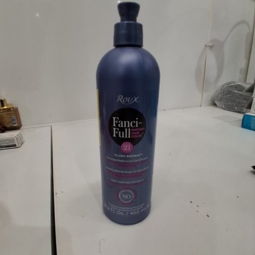 ROUX FANCI-FULL INSTANT HAIR COLOUR, ENRICHES MEDIUM TO DARK BROWN HAIR, INSTANTLY BLENDS GREYS AND ADDS SHINE - 450 ML - PLUSH BROWN (21) image 3