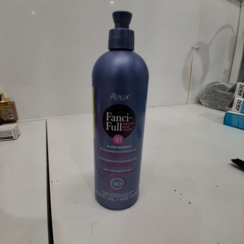 ROUX FANCI-FULL INSTANT HAIR COLOUR, ENRICHES MEDIUM TO DARK BROWN HAIR, INSTANTLY BLENDS GREYS AND ADDS SHINE - 450 ML - PLUSH BROWN (21) image 4