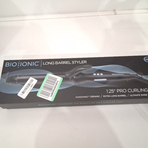 BIO IONIC 1.25" NANOIONIC CERAMIC PRO CURLING IRON (MODEL: LXT-CL-1.25) image 3