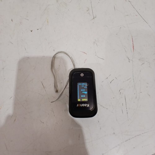 KEANOR PORTABLE FINGER PULSE OXIMETER FOR SPO2 BLOOD OXYGEN SATURATION & HEART RATE READER - BLACK (MODEL: BSX251) image 2