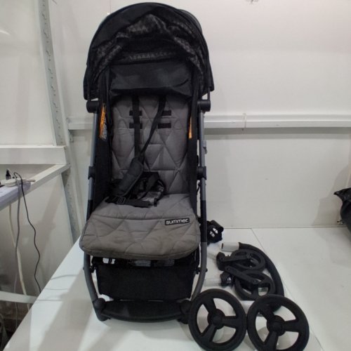 SUMMER BY INGENUITY 3DQUICKCLOSE CS+ COMPACT ONE TOUCH FOLDING STROLLER - 50LBS MAX - BLACK (MODEL: 31900-090) image 2