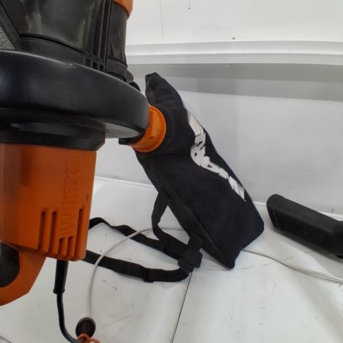 WORX TRIVAC 3-IN-1 CORDED ELECTRIC LEAF BLOWER/MULCHER/VAC - 12 AMP - ORANGE/BLACK (MODEL: WG509) image 2