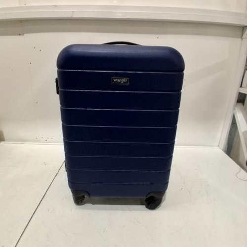 WRANGLER HARDSIDE CARRY-ON SUITCASE LUGGAGE WITH SPINNER WHEELS - 20" - DARK BLUE (MODEL: WR-87720-410) image 2