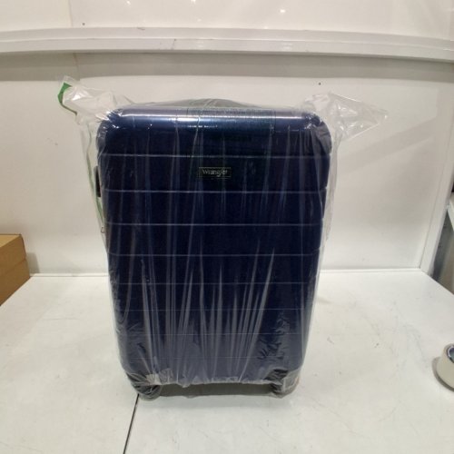 WRANGLER HARDSIDE CARRY-ON SUITCASE LUGGAGE WITH SPINNER WHEELS - 20" - DARK BLUE (MODEL: WR-87720-410) image 4