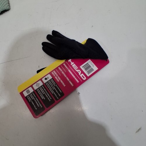 WOMEN'S HEAD RUNNING GLOVES - SMALL - BLACK (STYLE: 1601706) image 3