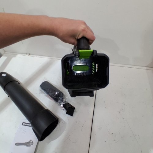GREENWORKS **TOOL ONLY** CORDLESS LIGHTWEIGHT HIGH POWER LEAF BLOWER - 60V - GREEN/BLACK (MODEL: ‎BL60L251) image 4