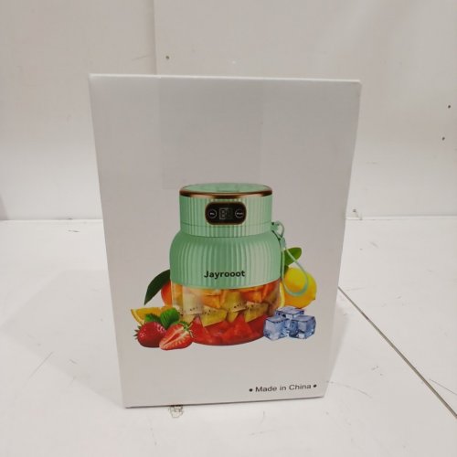 JAYROOOT PERSONAL COMPACT BLENDER - RECHARGEABLE PORTABLE BLENDER FOR JUICES, SMOOTHIES & MORE - 20 OZ (600ML) - LIGHT GREEN image 2
