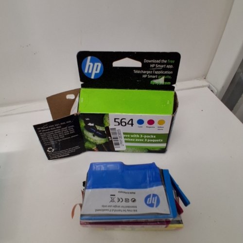 13 *EXPIRED* HP 564 COLOUR INK CARTRIDGES FOR SELECT DESKJET, OFFICEJET, AND PHOTOSMART PRINTERS - CYAN, MAGENTA, YELLOW (MODEL: N9H57FN) image 2
