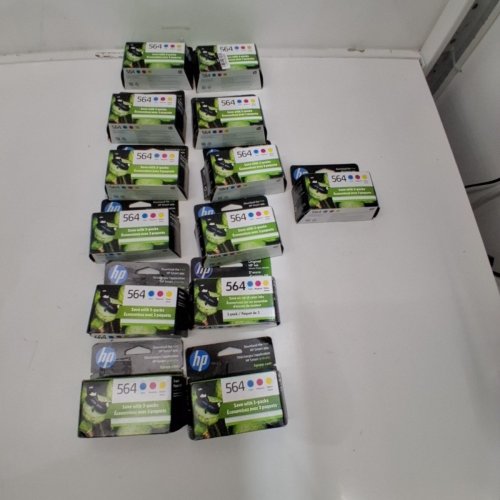 13 *EXPIRED* HP 564 COLOUR INK CARTRIDGES FOR SELECT DESKJET, OFFICEJET, AND PHOTOSMART PRINTERS - CYAN, MAGENTA, YELLOW (MODEL: N9H57FN) image 7