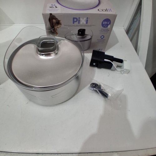 CATIT PIXI UVC DRINKING WATER FOUNTAIN - 5L - STAINLESS STEEL (MODEL: 43761) image 4