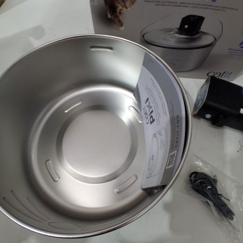 CATIT PIXI UVC DRINKING WATER FOUNTAIN - 5L - STAINLESS STEEL (MODEL: 43761) image 5