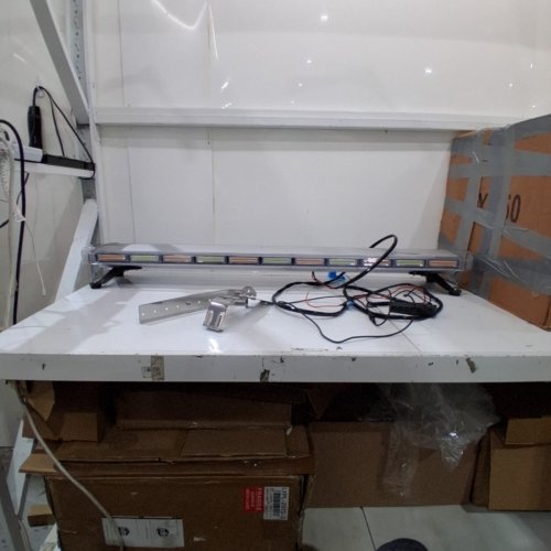 AUTOMOTIVE LED LIGHT BAR - 96W 12- 24 V - 51" - WHITE / AMBER image 3