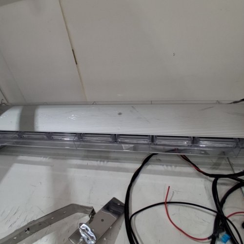 AUTOMOTIVE LED LIGHT BAR - 96W 12- 24 V - 51" - WHITE / AMBER image 4