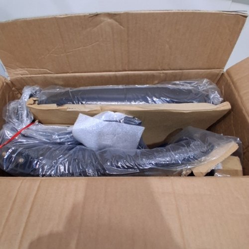 ERGONOMIC COMPUTER MESH SWIVEL OFFICE CHAIR - 18.5" X 37.8-41.54" X 26.38" - BLACK (MODEL: C-3718-1B-BK) image 4