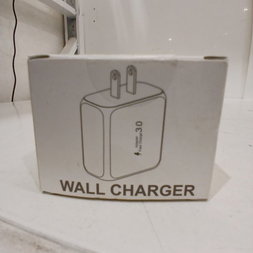 2PK FAST CHARGE 3.0 COMPATIBLE WALL PLUGS, USB-C - WHITE image 2