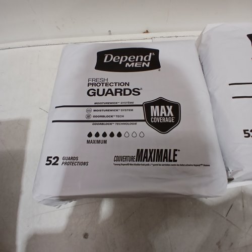104PK MEN'S DEPEND FRESH PROTECTION GUARDS - MAXIMUM (MODEL: 58415) image 2