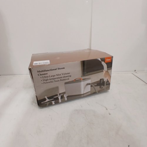 9PC MULTIFUNCTIONAL STEAM CLEANER - 1500W - WHITE/ORANGE (MODEL: SC-W01) image 4