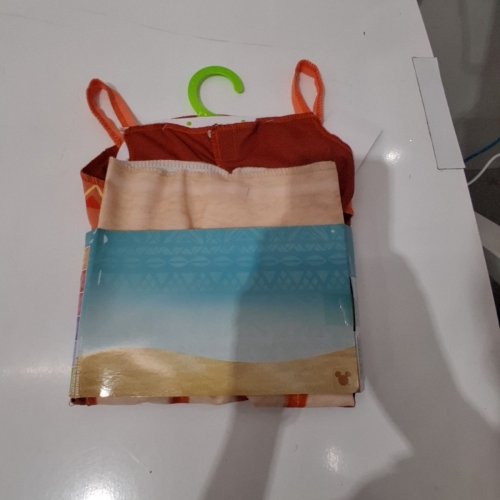 TODDLER DISGUISE MOANA 2 SIMEA COSTUME - 3T-4T- ORANGE (STYLE: 171089S) image 3