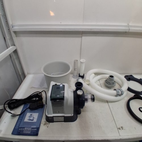 INTEX SX1500 KRYSTAL CLEAR SAND FILTER PUMP FOR ABOVE GROUND POOLS - 1500GPH - WHITE (MODEL: SF90110-2) image 3