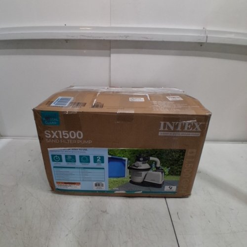 INTEX SX1500 KRYSTAL CLEAR SAND FILTER PUMP FOR ABOVE GROUND POOLS - 1500GPH - WHITE (MODEL: SF90110-2) image 11