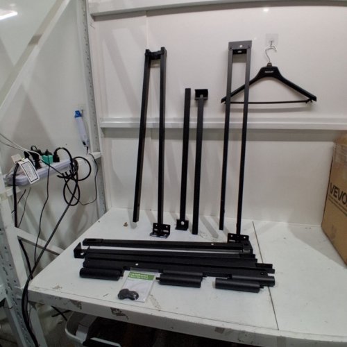 NOISE-FREE EASY ASSEMBLY METAL BED FRAME - QUEEN - BLACK (MODEL- BB-4Q) image 2