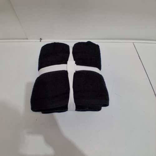 4PC MAINSTAYS TOWEL SET - BLACK image 4