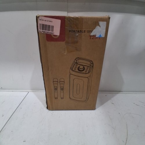 PORTABLE SPEAKER WITH 2 MICROPHONES - DC 5 V - BLACK (MODEL: T25-T) image 5