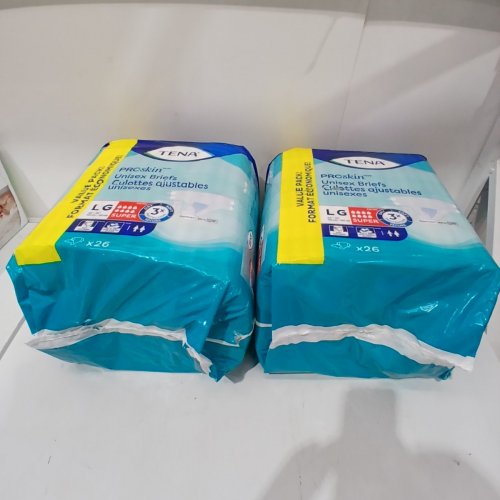 52PK TENA PROSKIN UNISEX BRIEFS - LARGE (MODEL: 055856 V-00) image 2
