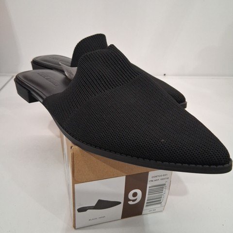 WOMEN’S STEVE MADDEN KNIT SLIDE - SIZE 9 - BLACK (MODEL: 1953732) image 2