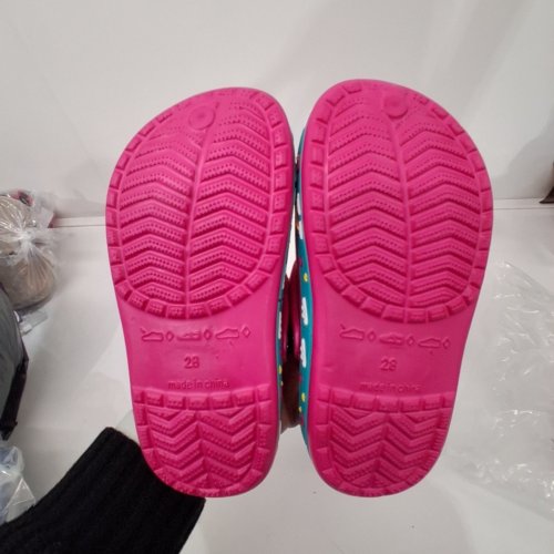 GIRL'S UNICORN PRINT CLOGS - 10 - PINK image 3