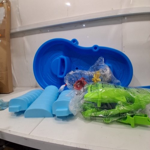 STEP2 DOUBLE SHOWERS SPLASH WATER TABLE - BLUE (MODEL: 421500) image 2