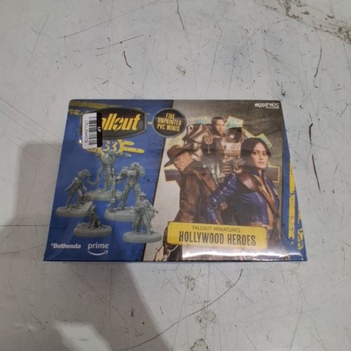 5PC MODIPHIUS FALLOUT MINIATURES HOLLYWOOD HEROES - GREY (MODEL : MUH1620138) image 2