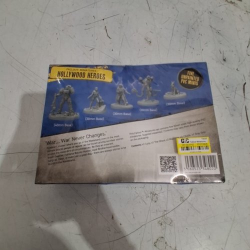 5PC MODIPHIUS FALLOUT MINIATURES HOLLYWOOD HEROES - GREY (MODEL : MUH1620138) image 3