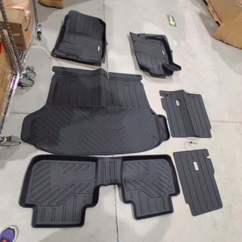 6PC BINGOLINER ALL-WEATHER FLOOR MATS - FITS HONDA HR-V 2023-2026 - BLACK image 2