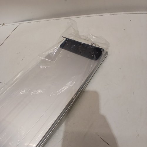 INFLATABLE BOAT BENCH SEAT HOOK FOR ACHILLES MERCURY ZODIAC - 34" - SILVER/BLACK image 3
