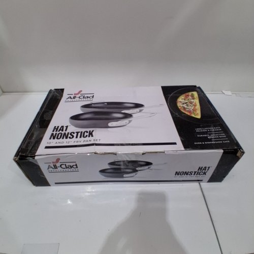 2PC ALL-CLAD HA1 NONSTICK FRY PAN SET - 10"/12" (MODEL: 11644912024) image 4