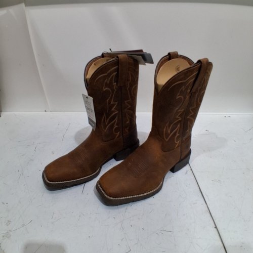 MEN'S ARIAT SPORT OUTDOOR COWBOY BOOTS - SIZE 11 EE - DISTRESSED BROWN (STYLE : 10038330) image 3