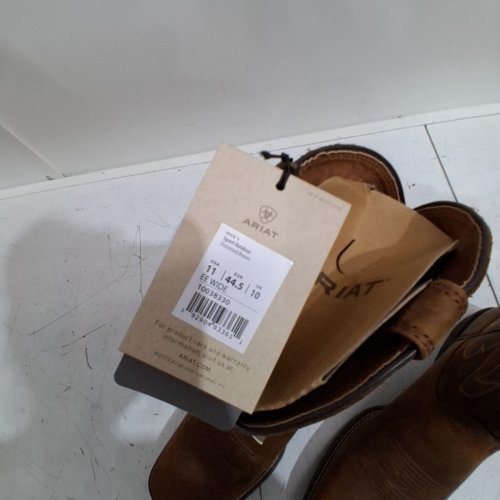 MEN'S ARIAT SPORT OUTDOOR COWBOY BOOTS - SIZE 11 EE - DISTRESSED BROWN (STYLE : 10038330) image 4