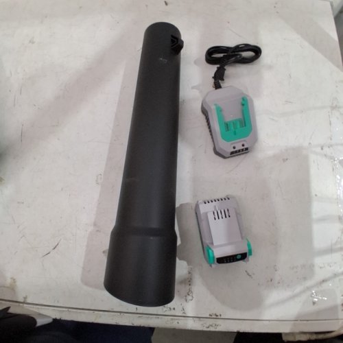 LITHELI 20V CORDLESS LEAF BLOWER BATTERY POWERED FOR CLEANING LEAVES-GREEN (MODEL:D07102150) image 4
