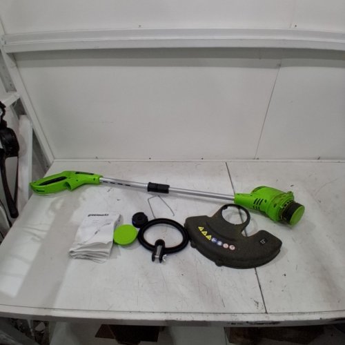 GREENWORKS 4 AMP 13" ELECTRIC CORDED STRING TRIMMER - GREEN image 3