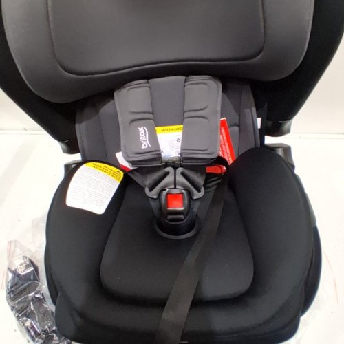 BRITAX POPLAR CLICK TIGHT CONVERTIBLE REAR AND FRONT FACING CAR SEAT - 40LB REAR FACING MAX LOAD / 65LB FRONT FACING MAX LOAD - STONE ONYX / BLACK GREY (MODEL: E1C963M) image 4