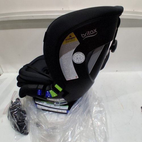 BRITAX POPLAR CLICK TIGHT CONVERTIBLE REAR AND FRONT FACING CAR SEAT - 40LB REAR FACING MAX LOAD / 65LB FRONT FACING MAX LOAD - STONE ONYX / BLACK GREY (MODEL: E1C963M) image 5